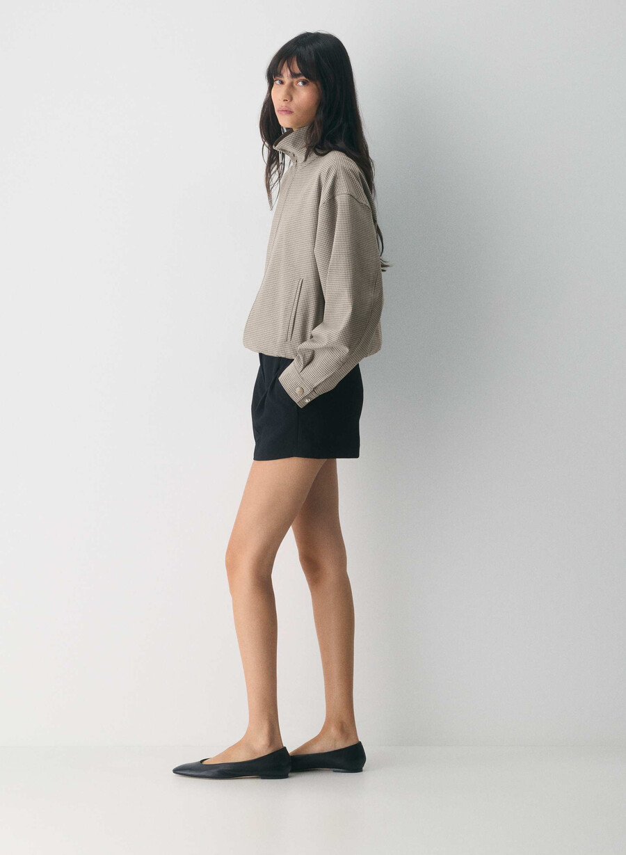 der mühelose short mini - crepette schwarz