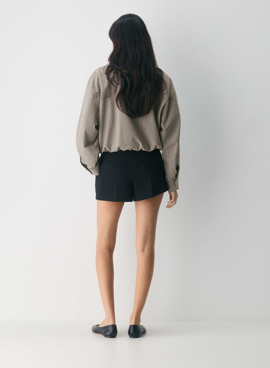 der mühelose short mini - crepette schwarz