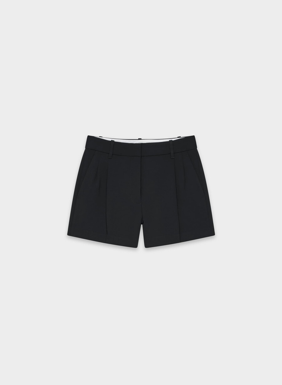 der mühelose short mini - crepette schwarz