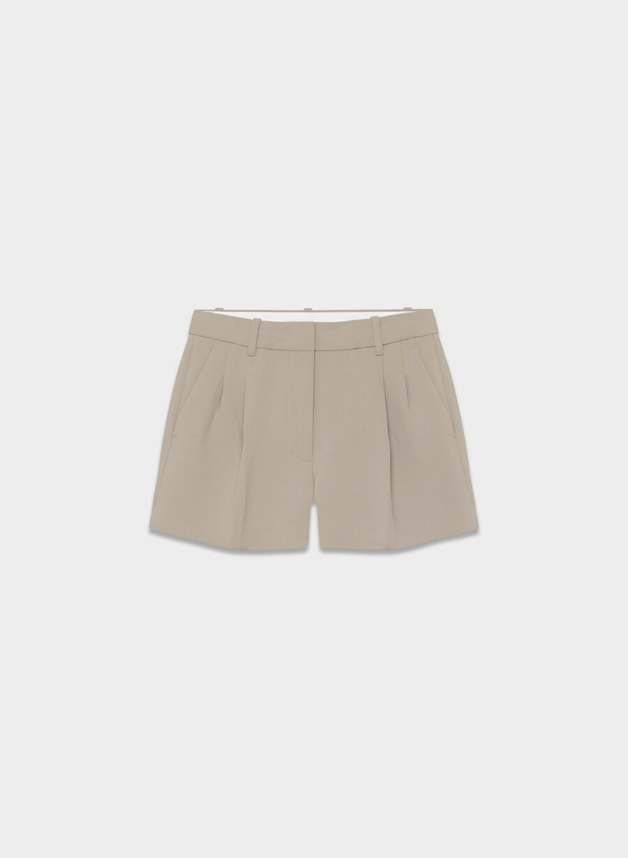 der mühelose short mini - crepette nomad taupe