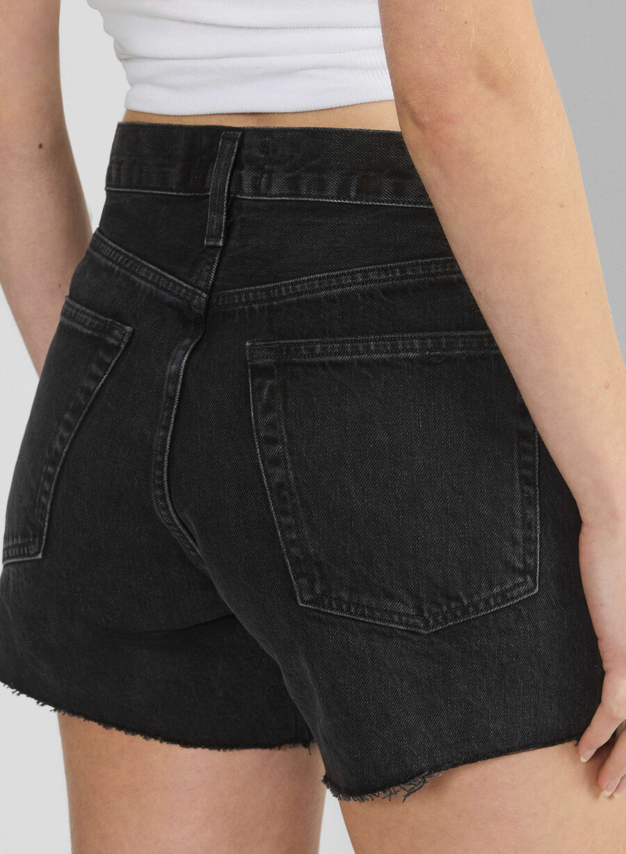 agolde parker long jean short fright