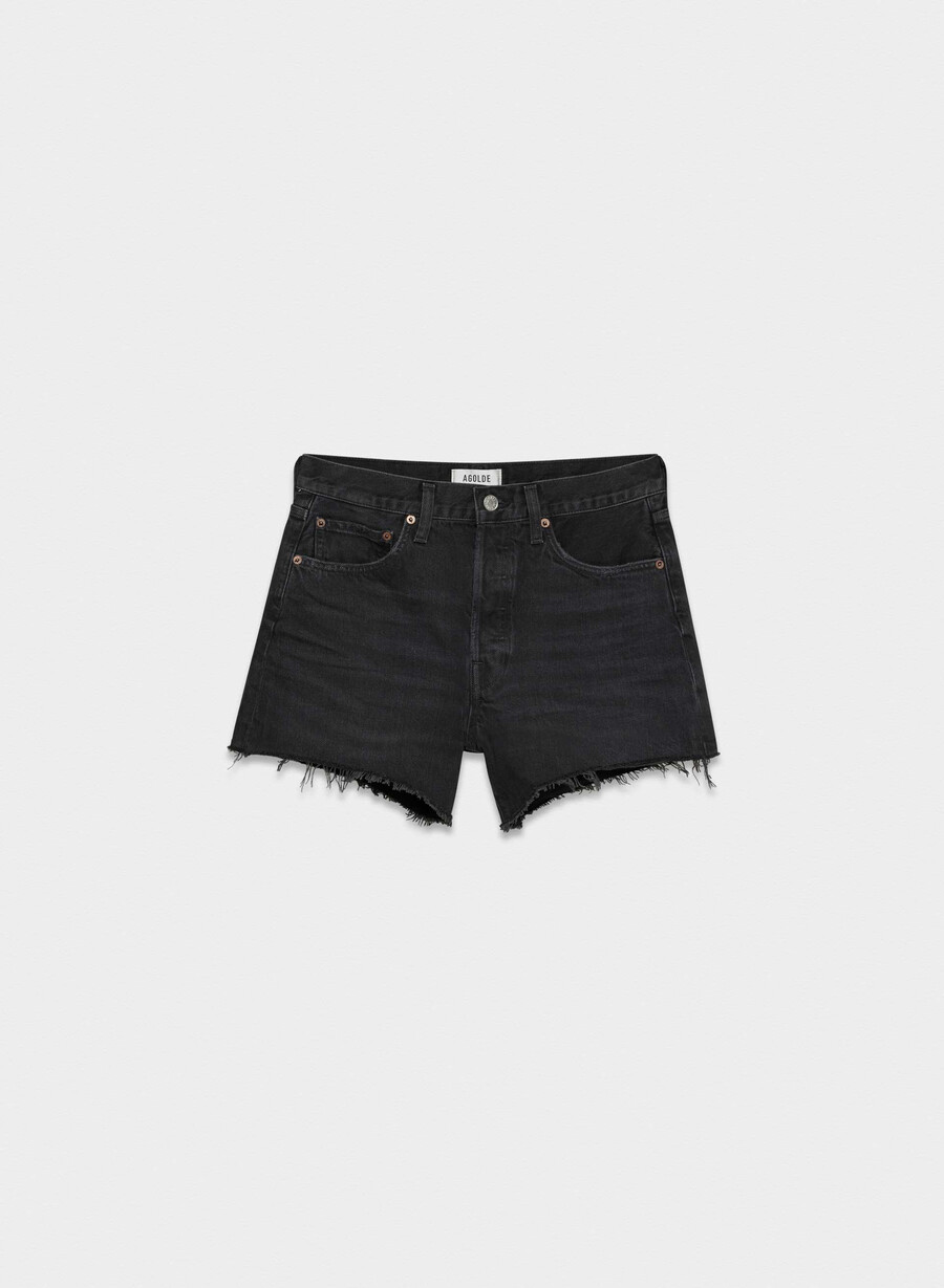 agolde parker long jean short fright