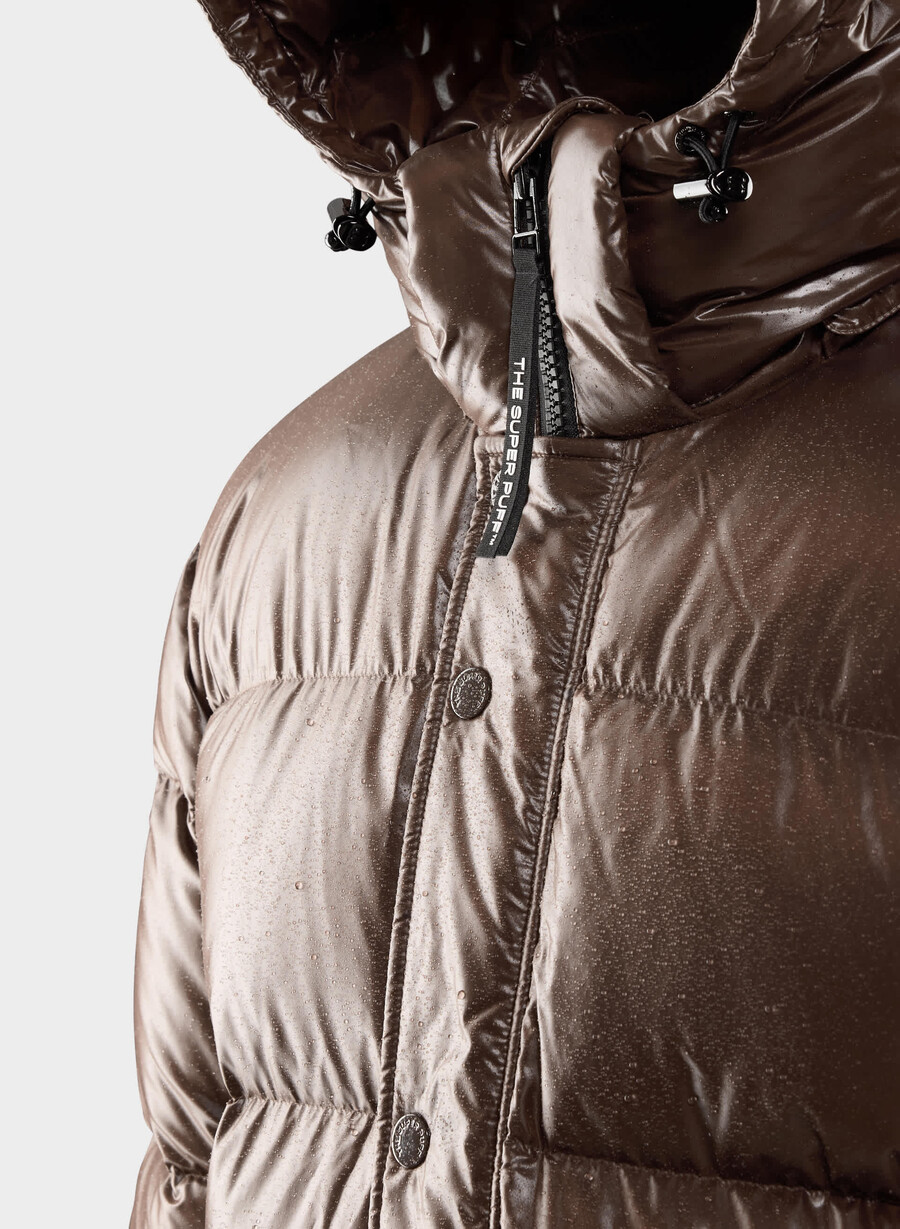the super puff herrenhaarfarbe – hochglänzendes sattes mokkabraun