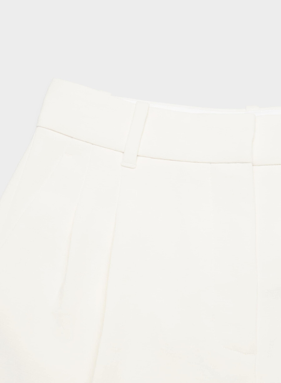 die mühelose short mid-thigh - crepette light birch