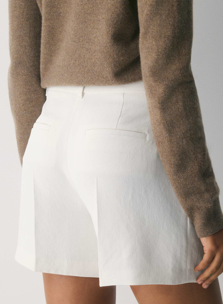 die mühelose short mid-thigh - crepette light birch