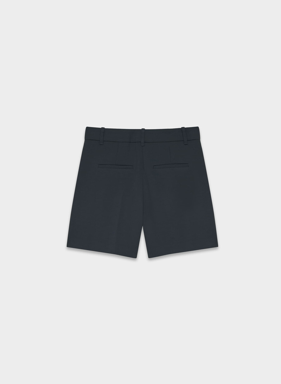 die mühelose short mid-thigh - crepette dunkelnacht marineblau