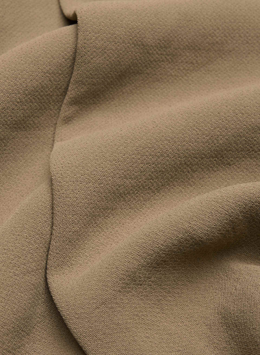 die mühelose short mid-thigh - crepette folio brown