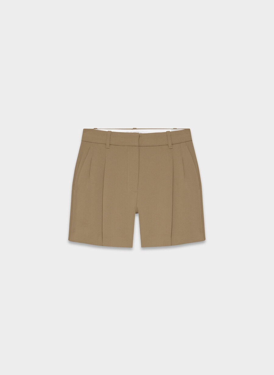 die mühelose short mid-thigh - crepette folio brown