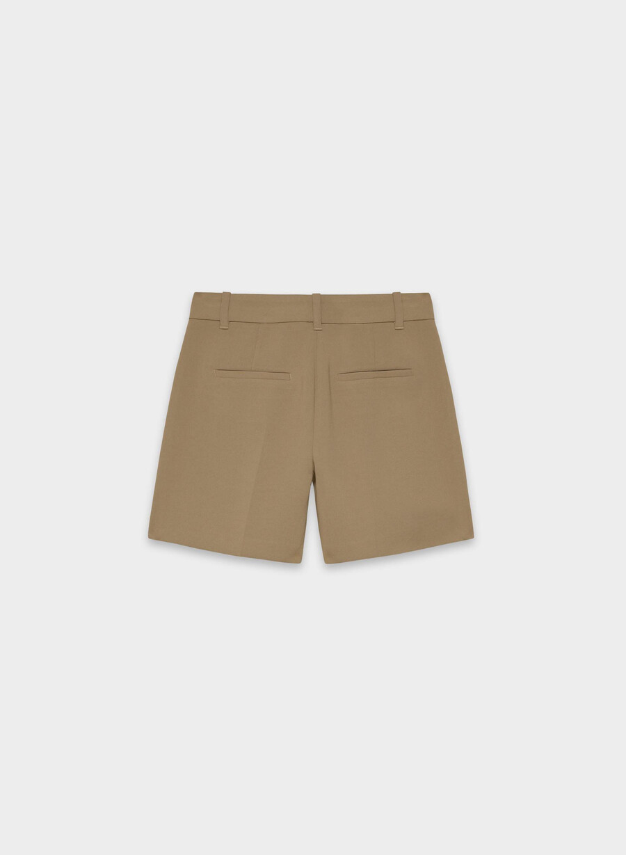 die mühelose short mid-thigh - crepette folio brown