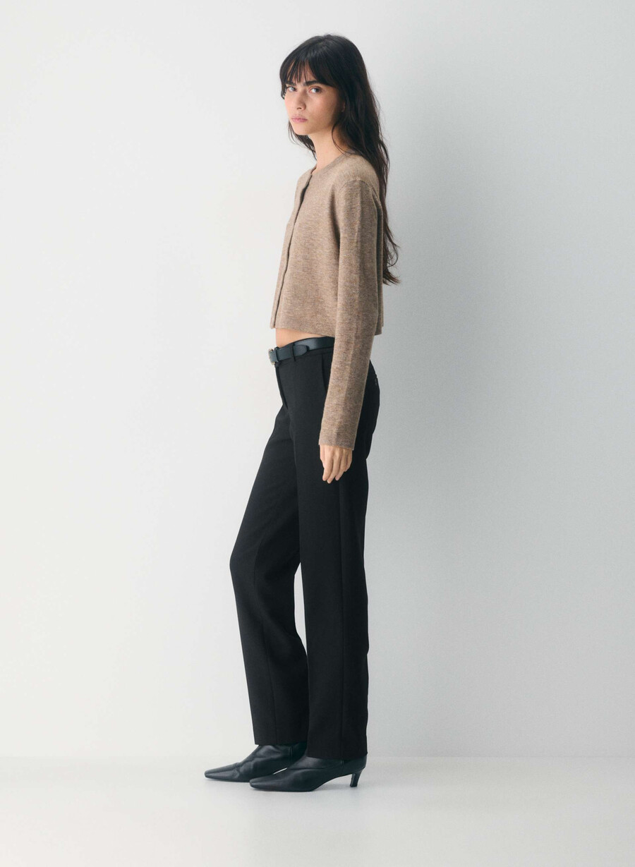 softspoke sicily cardigan heather nomad taupe