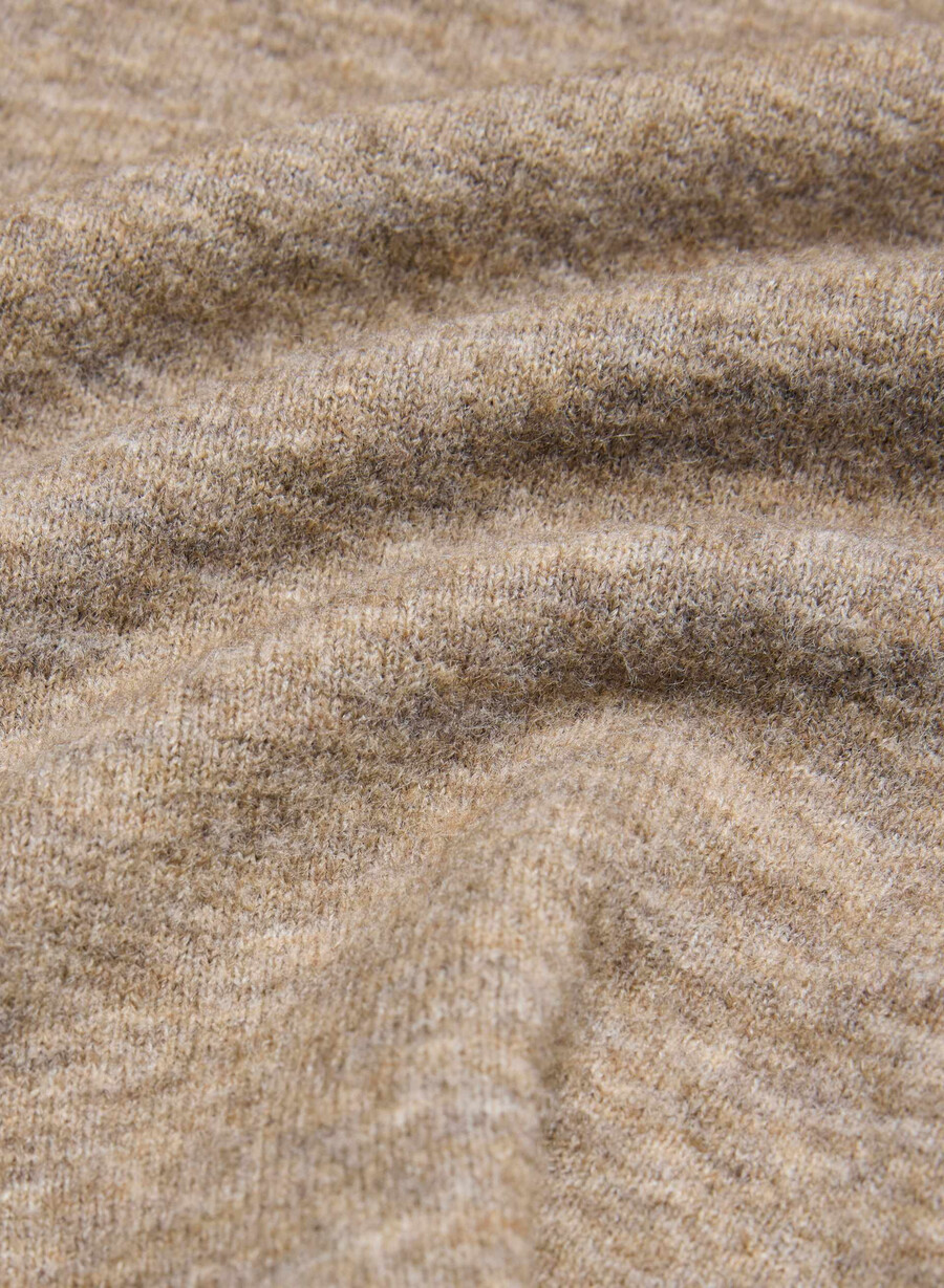 softspoke sicily cardigan heather nomad taupe