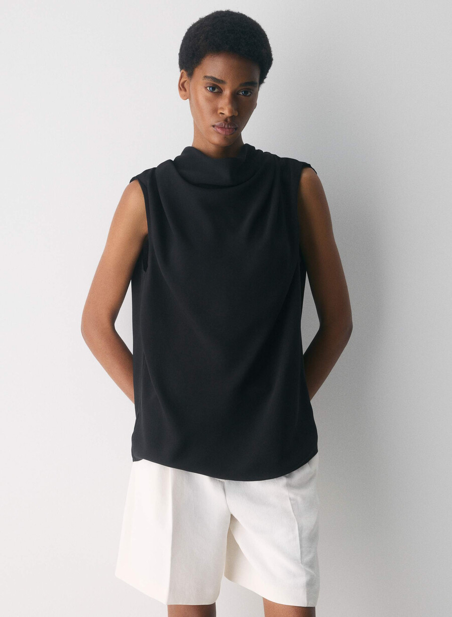 carter bluse schwarz