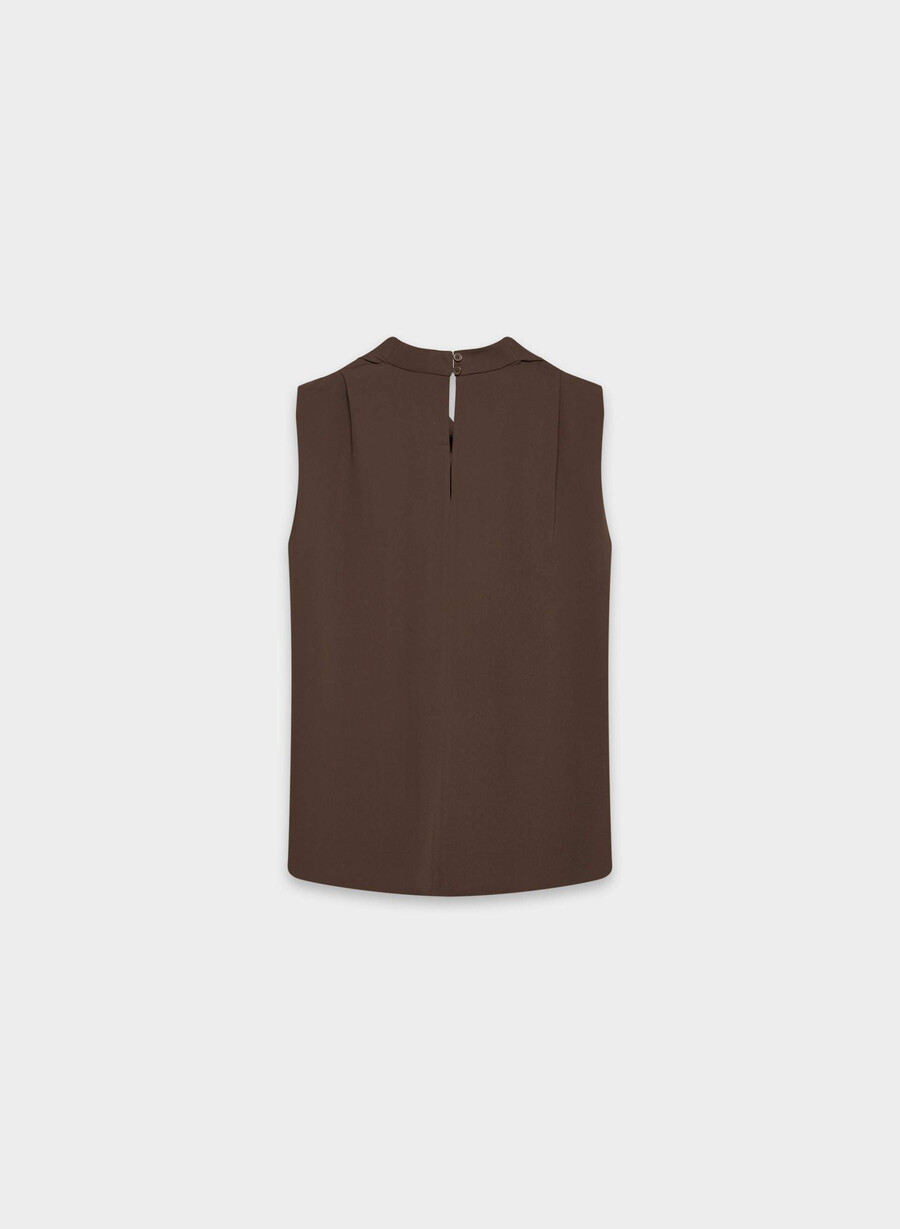 carter bluse sattes mokkabraun