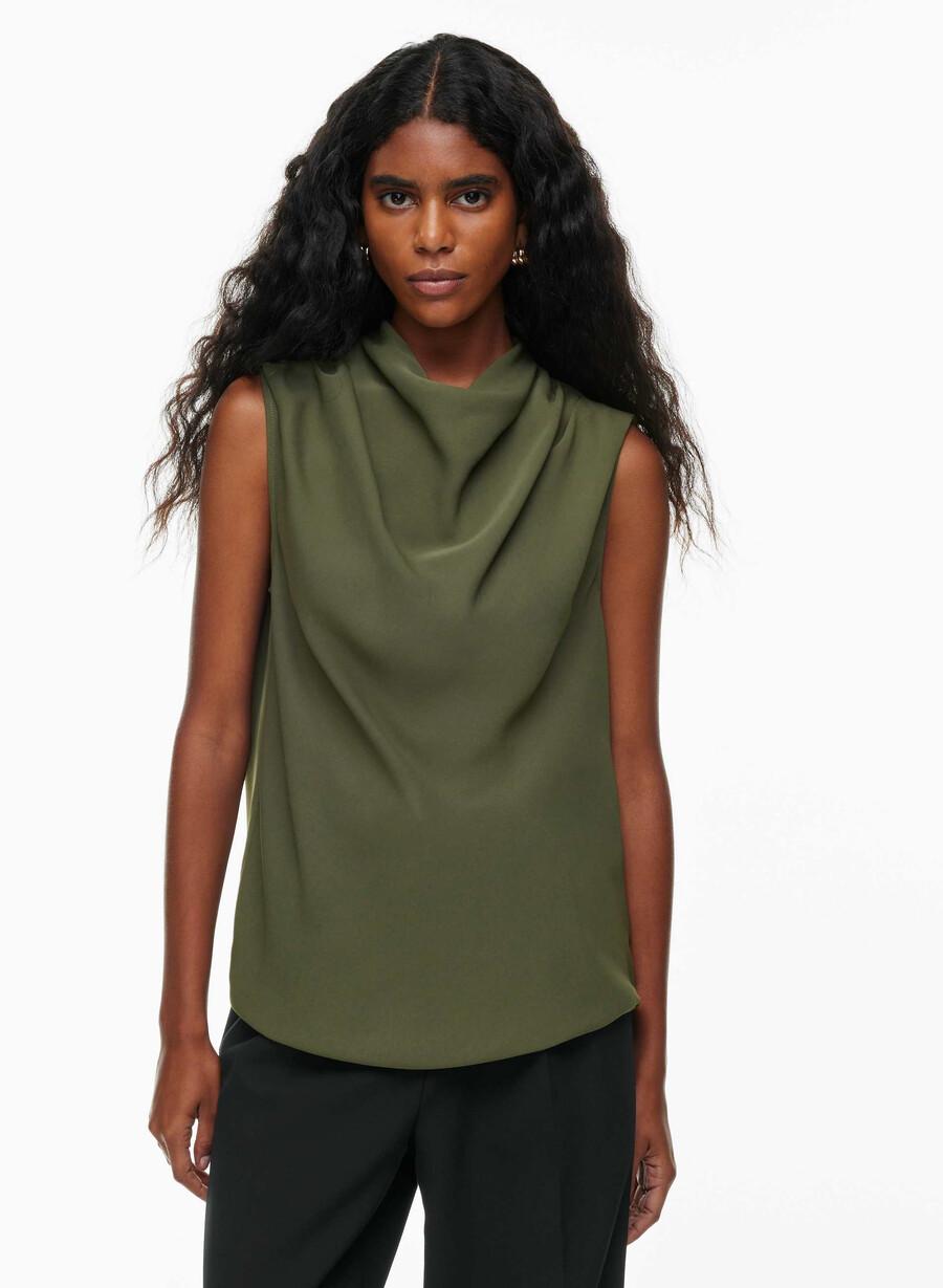 carter bluse dunkeloliv