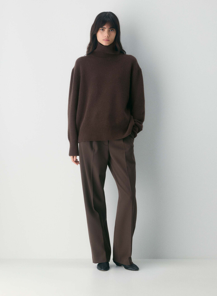 die mühelose hose – reessential rich mocha brown