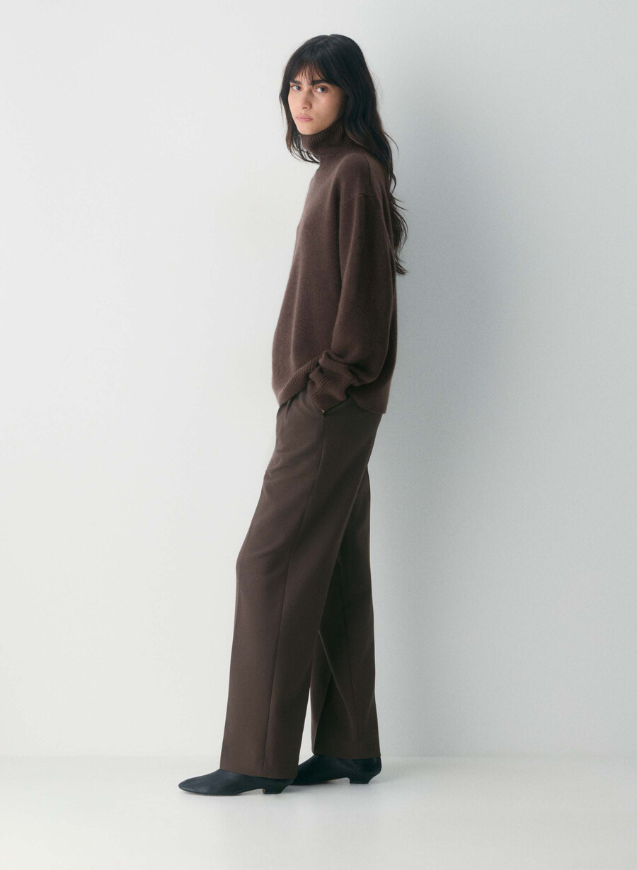 die mühelose hose – reessential rich mocha brown