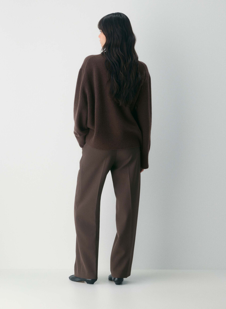 die mühelose hose – reessential rich mocha brown