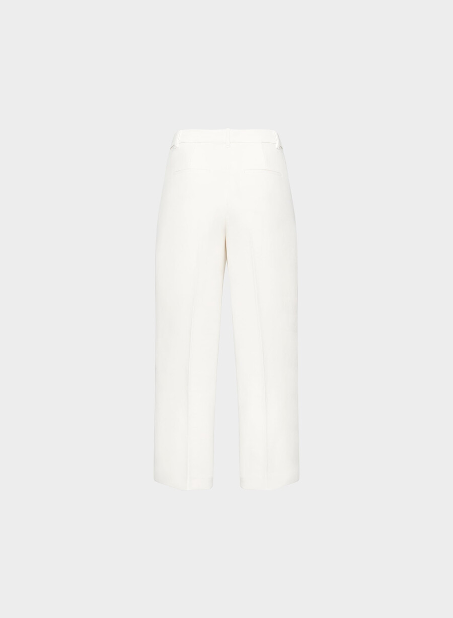 die effortless pant cropped - crepette light birch