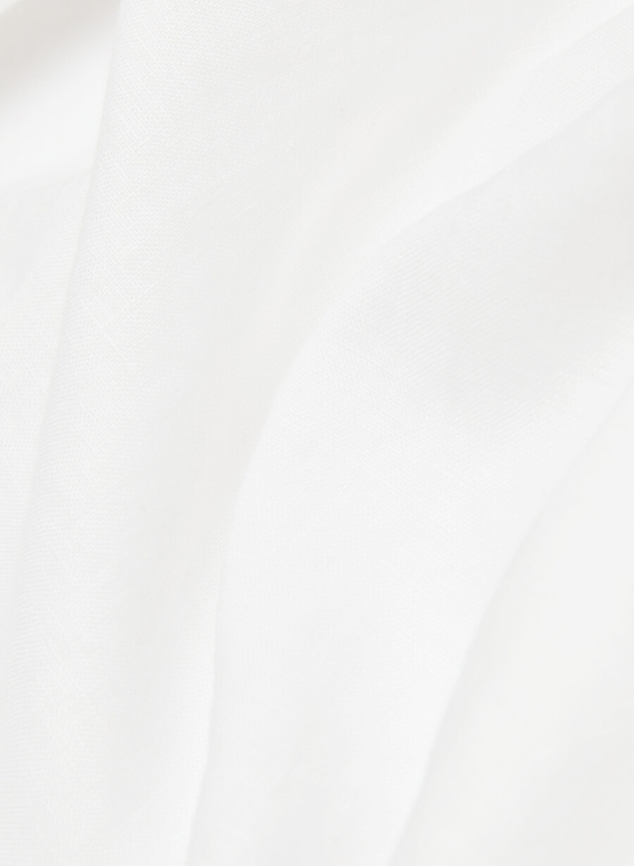leinenkleid genua weiss