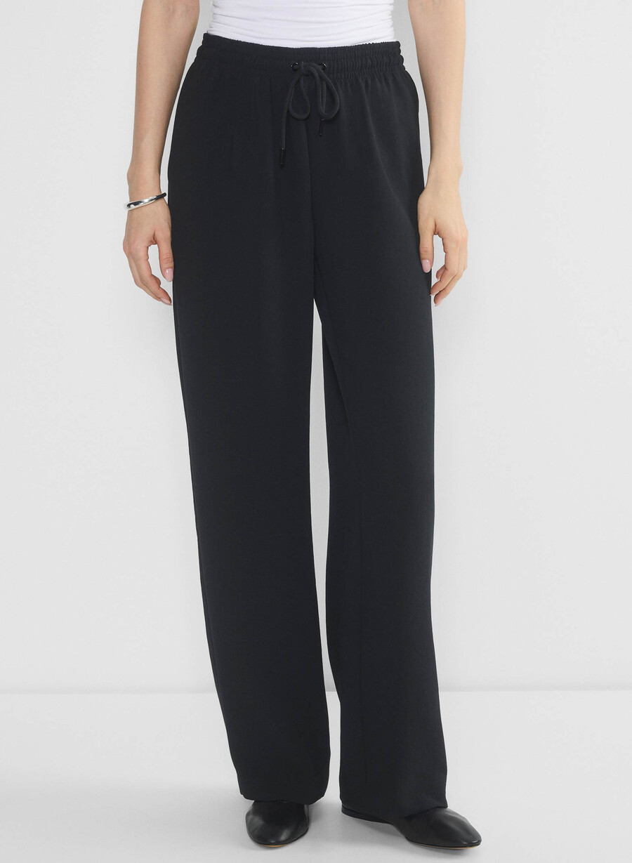 thesis pant - crepette schwarz