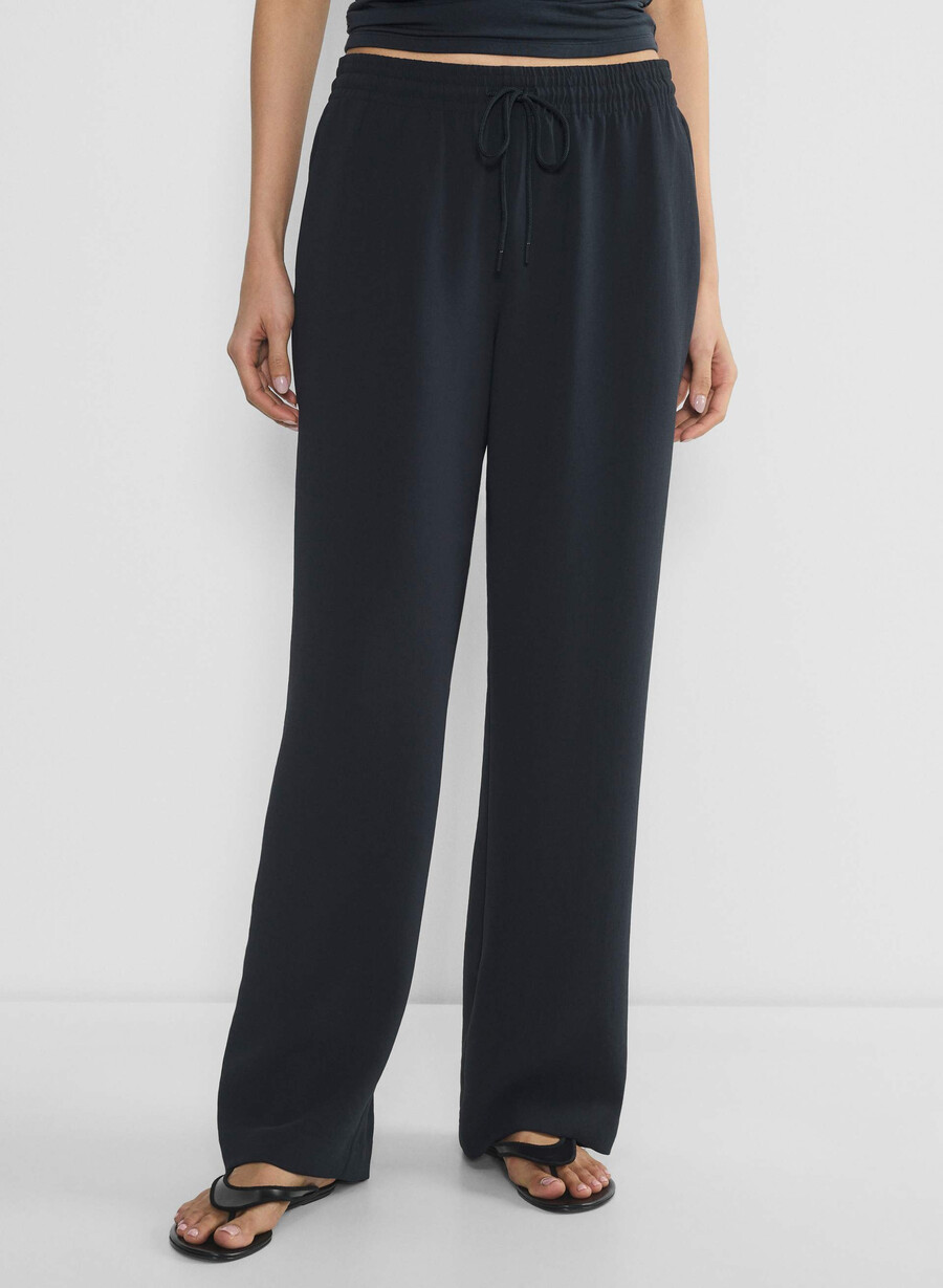 thesis pant - crepette dunkelblau