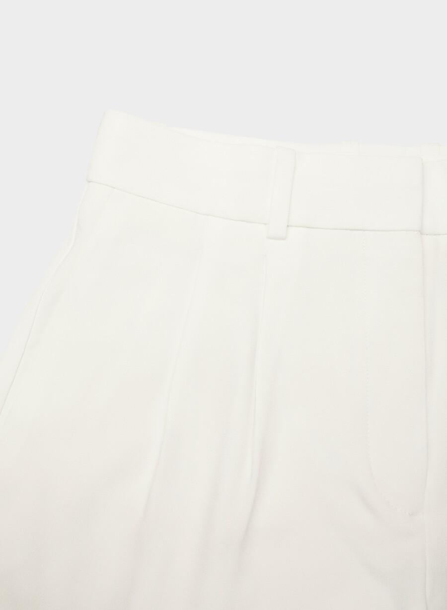 plissierte mini-shorts espace