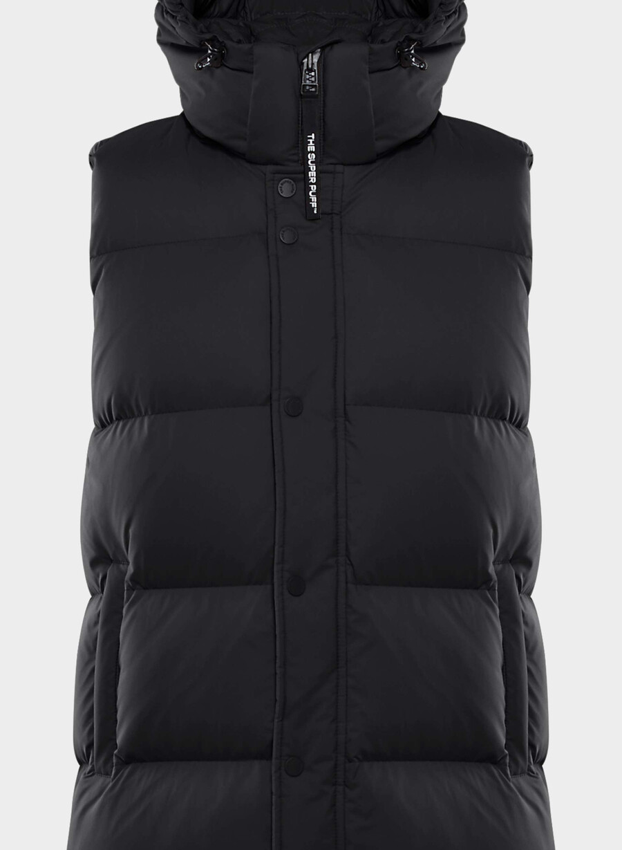 the super puff mid vest - climatte black