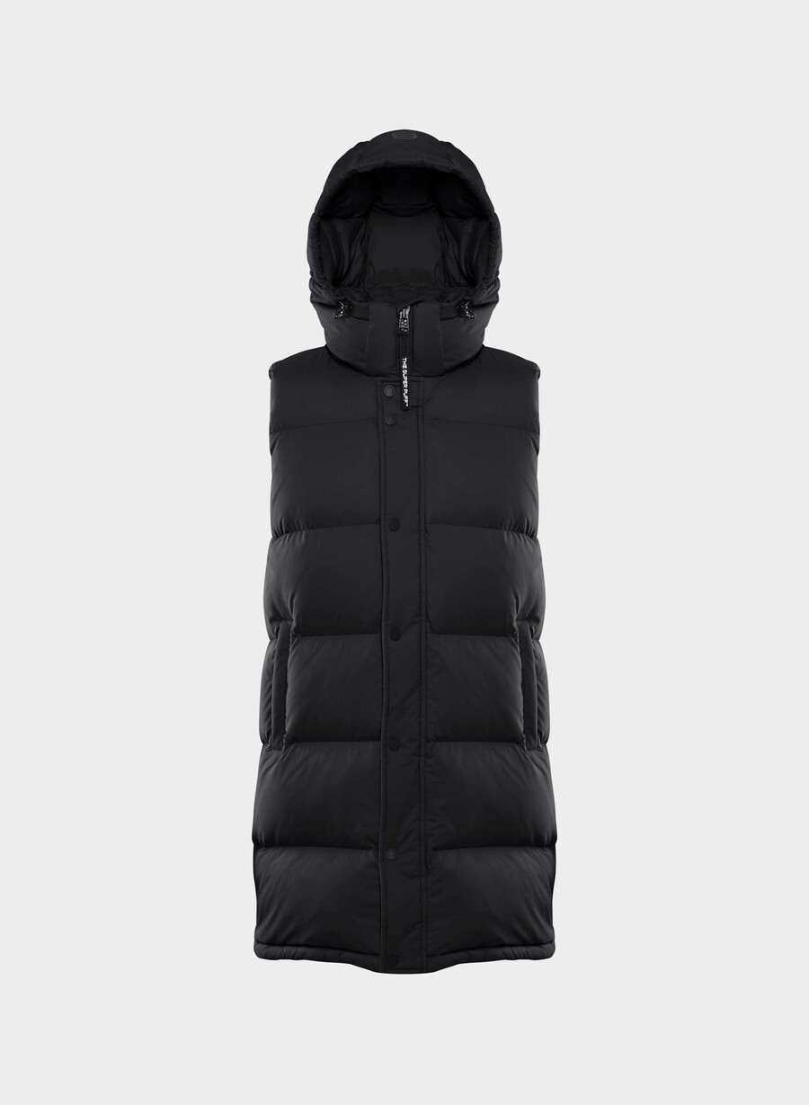 the super puff mid vest - climatte black
