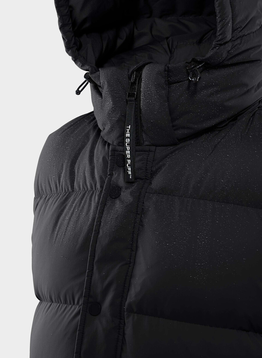 the super puff mid vest - climatte black