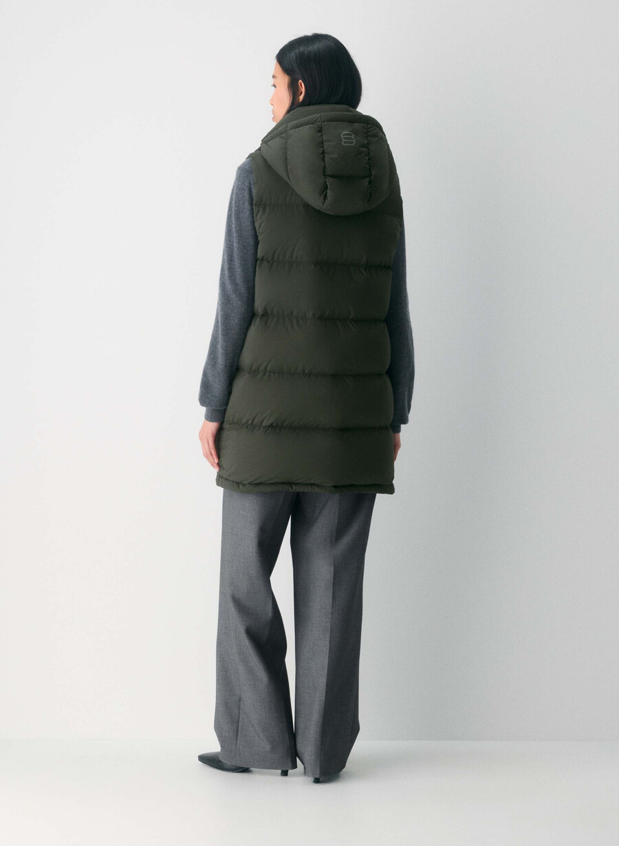 the super puff mid vest - climatte flint green