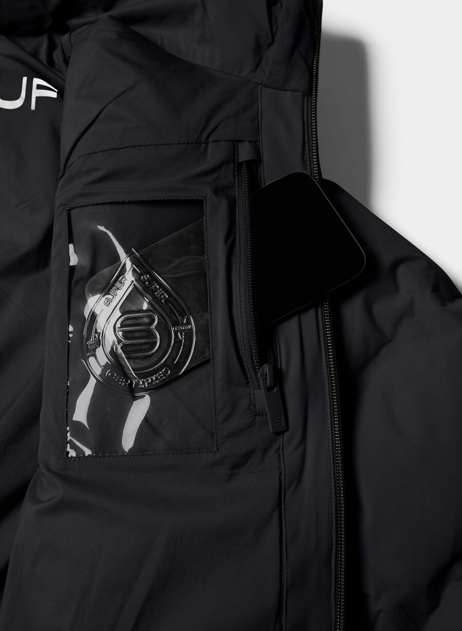 super puff₂o long - rainstop black