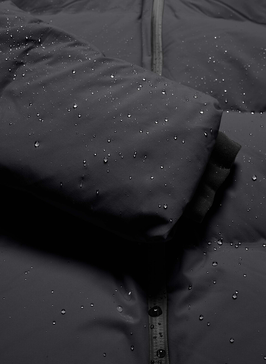 super puff₂o long - rainstop black