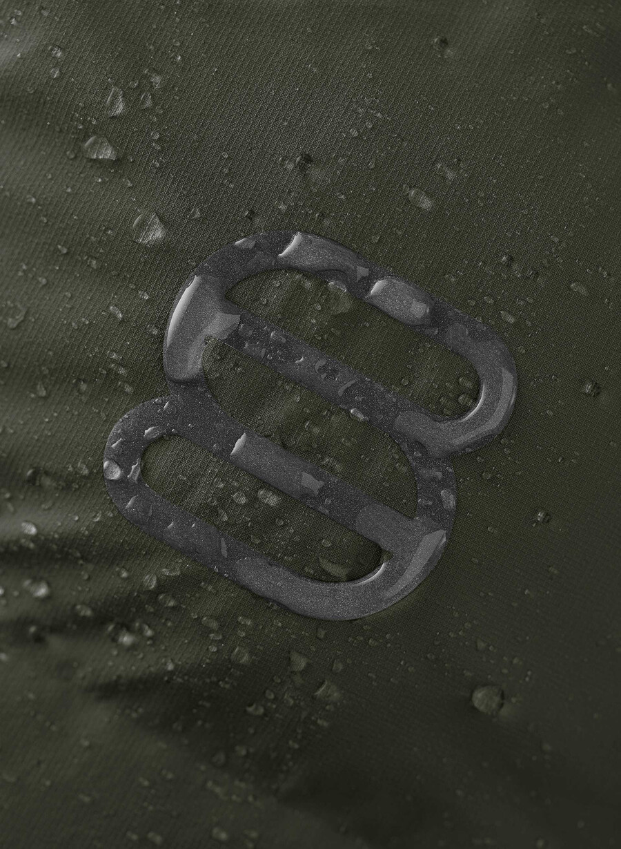 der super puff₂o long - rainstop flint green