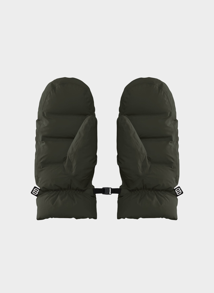 der super puff₂o fäustling - regendichter flint green
