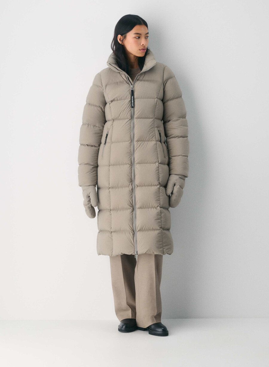 der super puff₂o fäustling - regendichter modern taupe