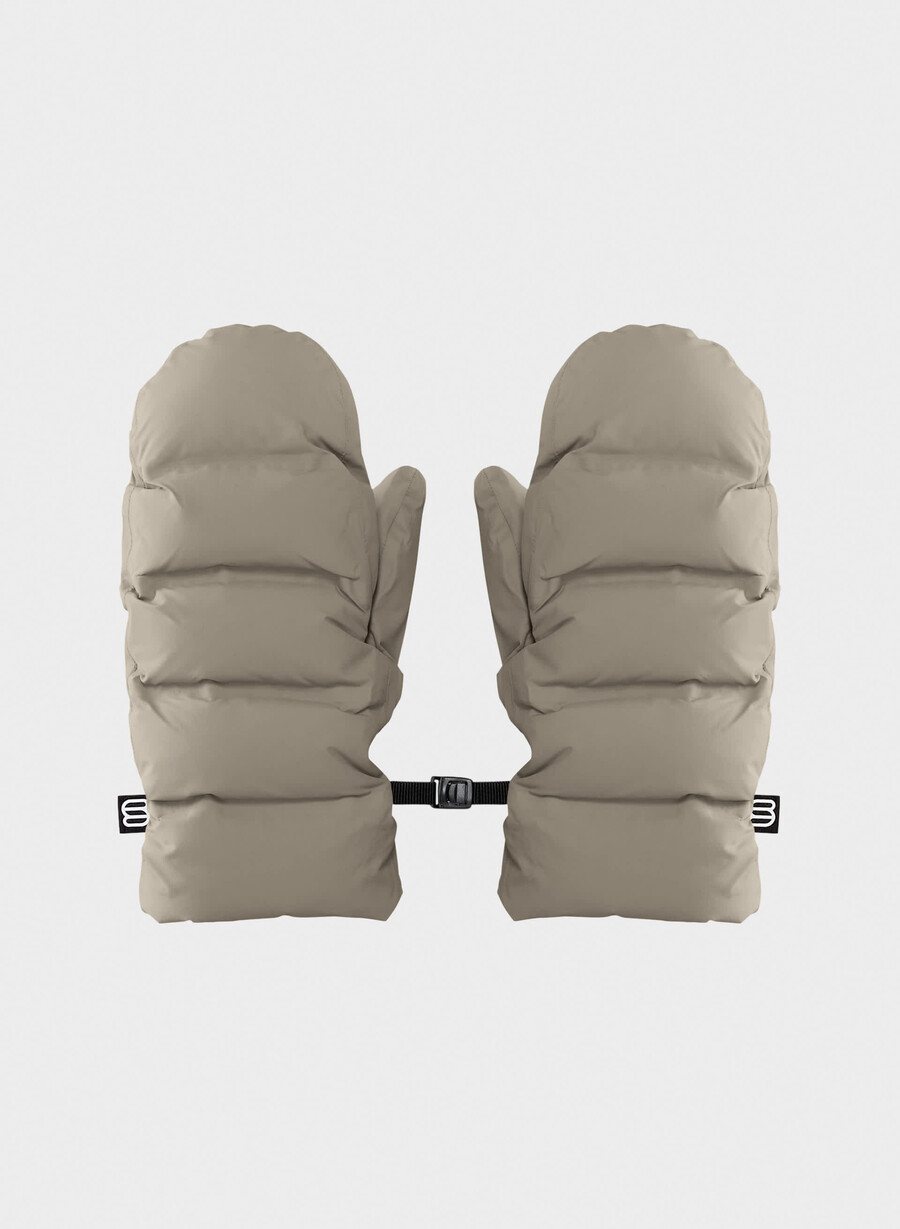 der super puff₂o fäustling - regendichter modern taupe