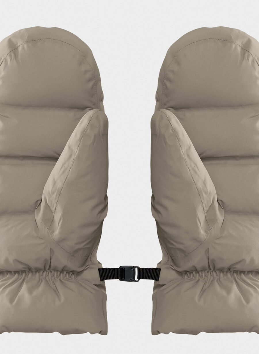 der super puff₂o fäustling - regendichter modern taupe