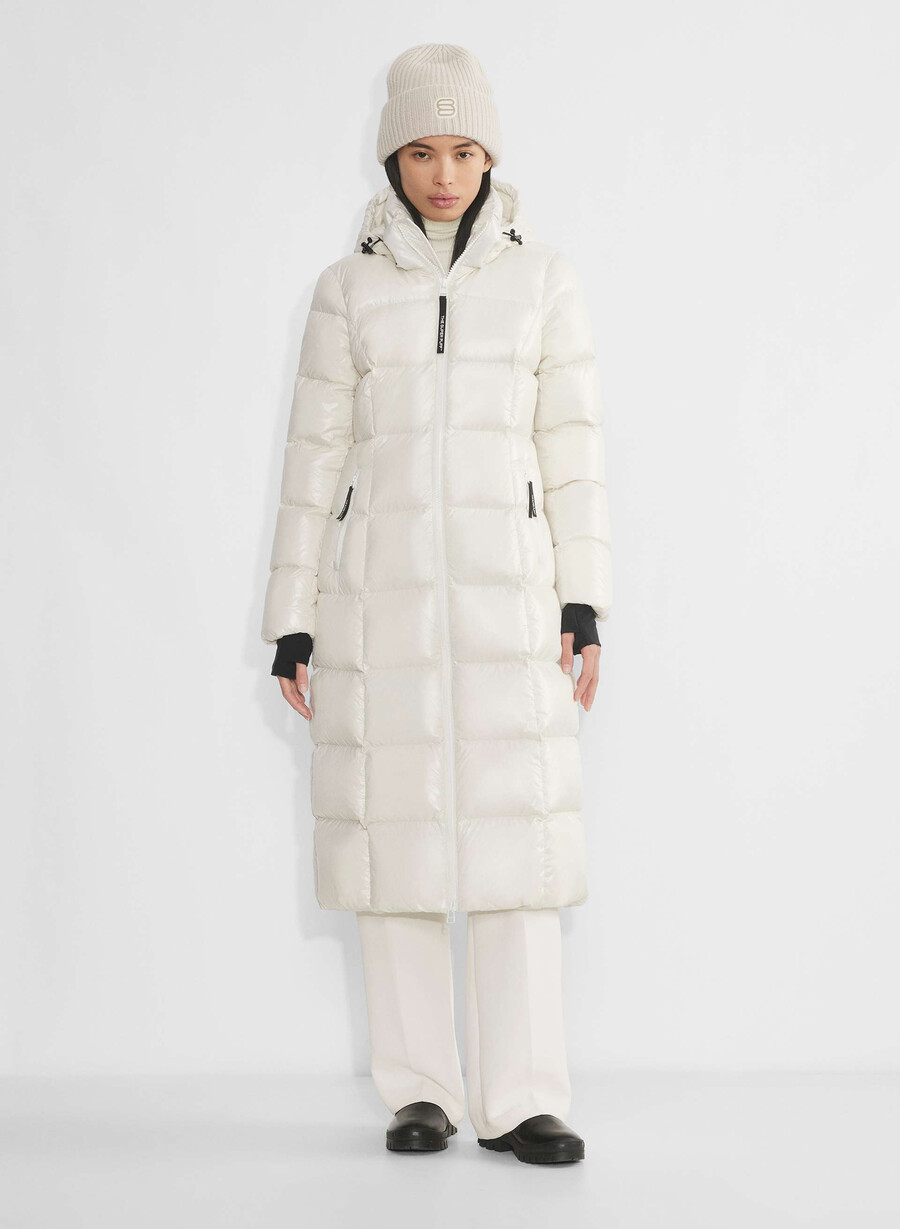 supersnug puff long – hochglänzende birke