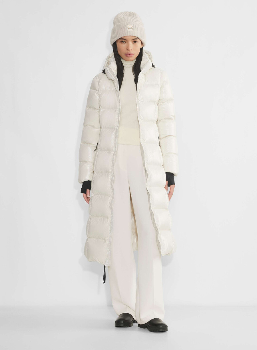 supersnug puff long – hochglänzende birke