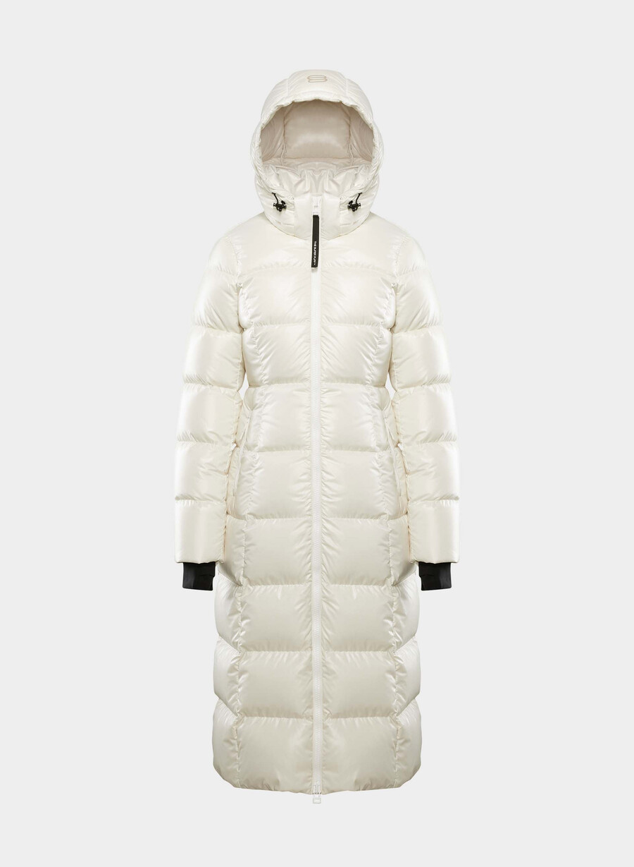 supersnug puff long – hochglänzende birke