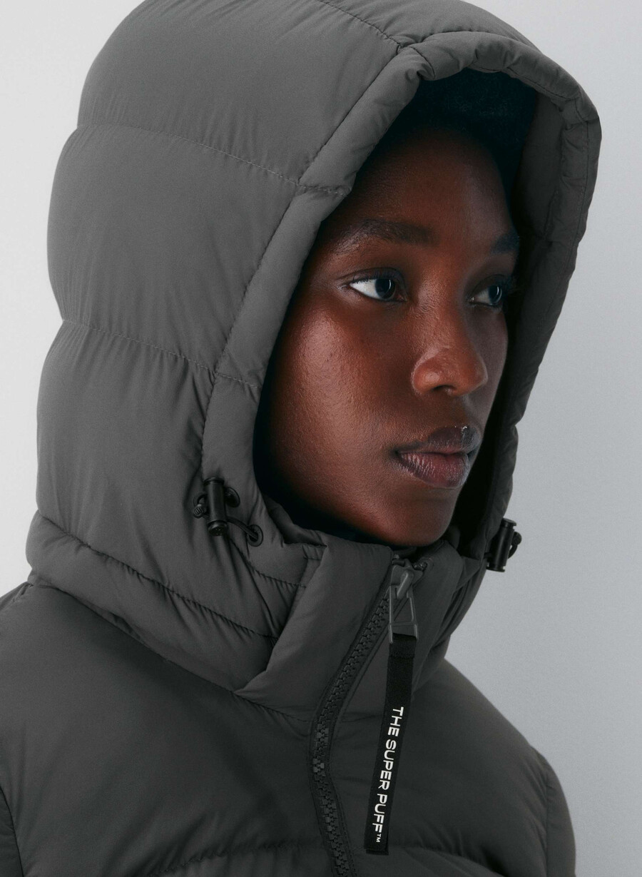 der supersnug puff - climatte coal grey