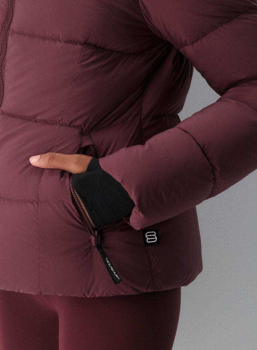 der supersnug puff - climatte spiced burgundy