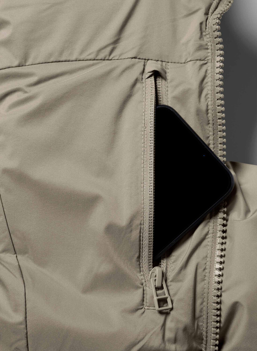 supersnug puff mid - climatte modern taupe