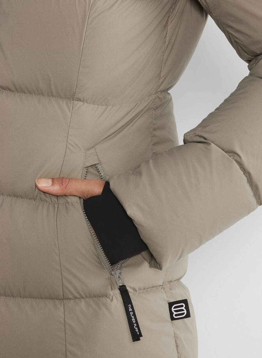 supersnug puff mid - climatte modern taupe