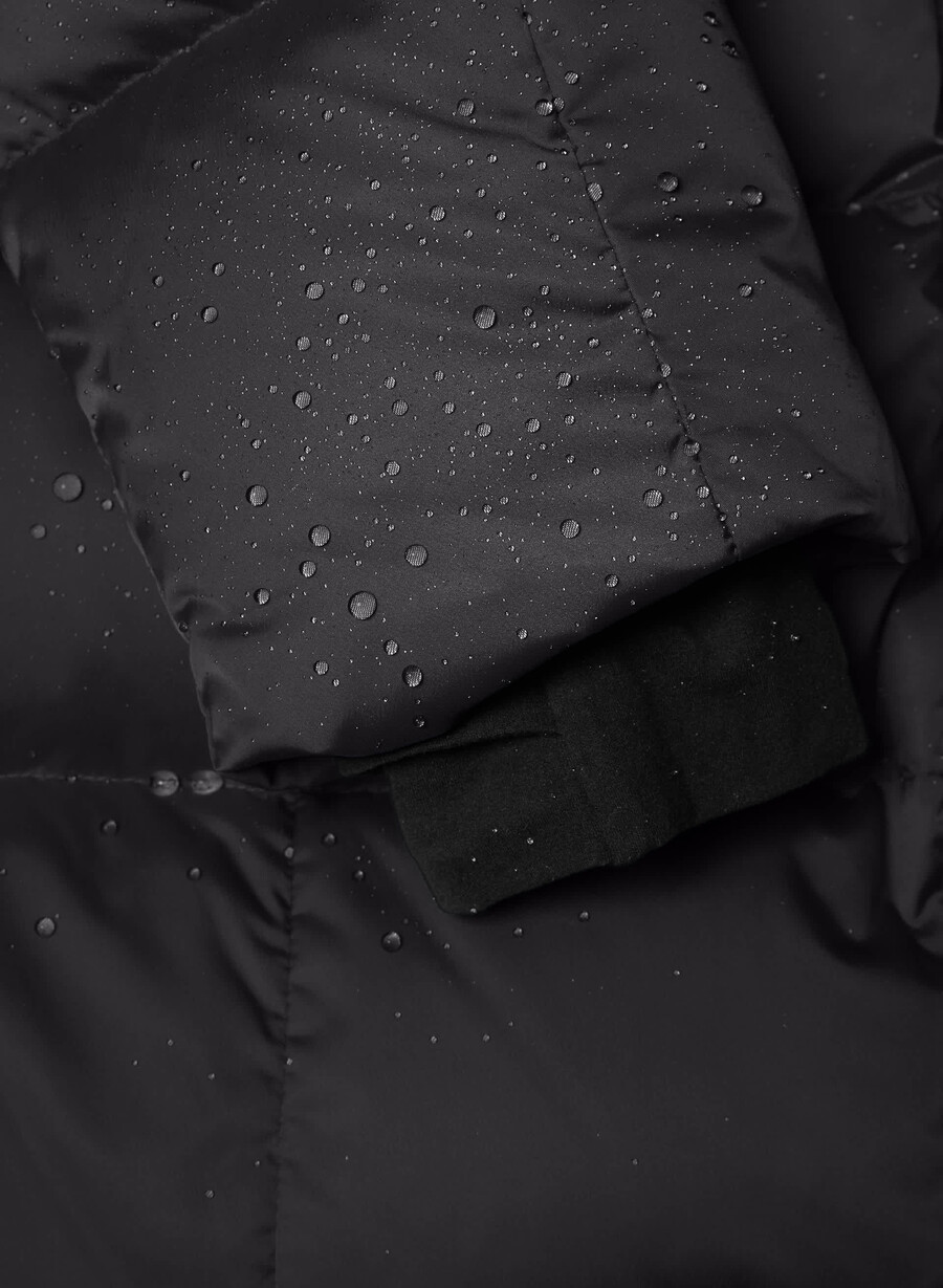 der supersnug puff - satin flex schwarz