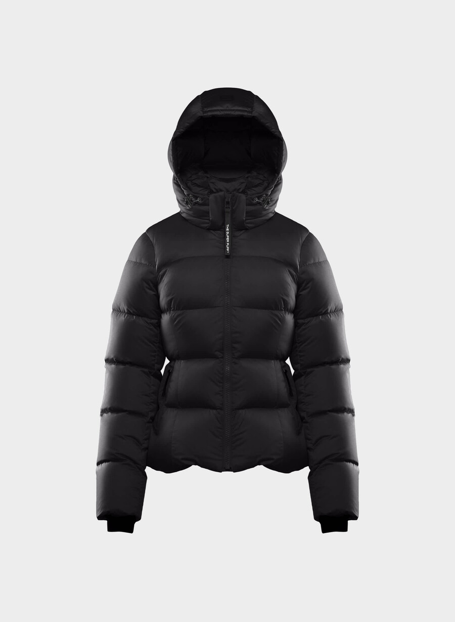 der supersnug puff - satin flex schwarz