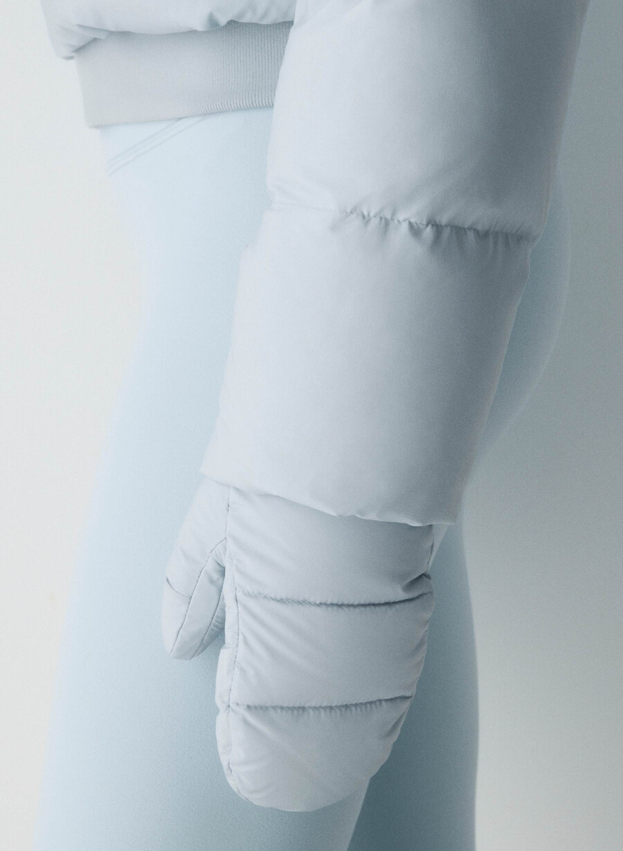 the super puff fäustling - climatte dew blue