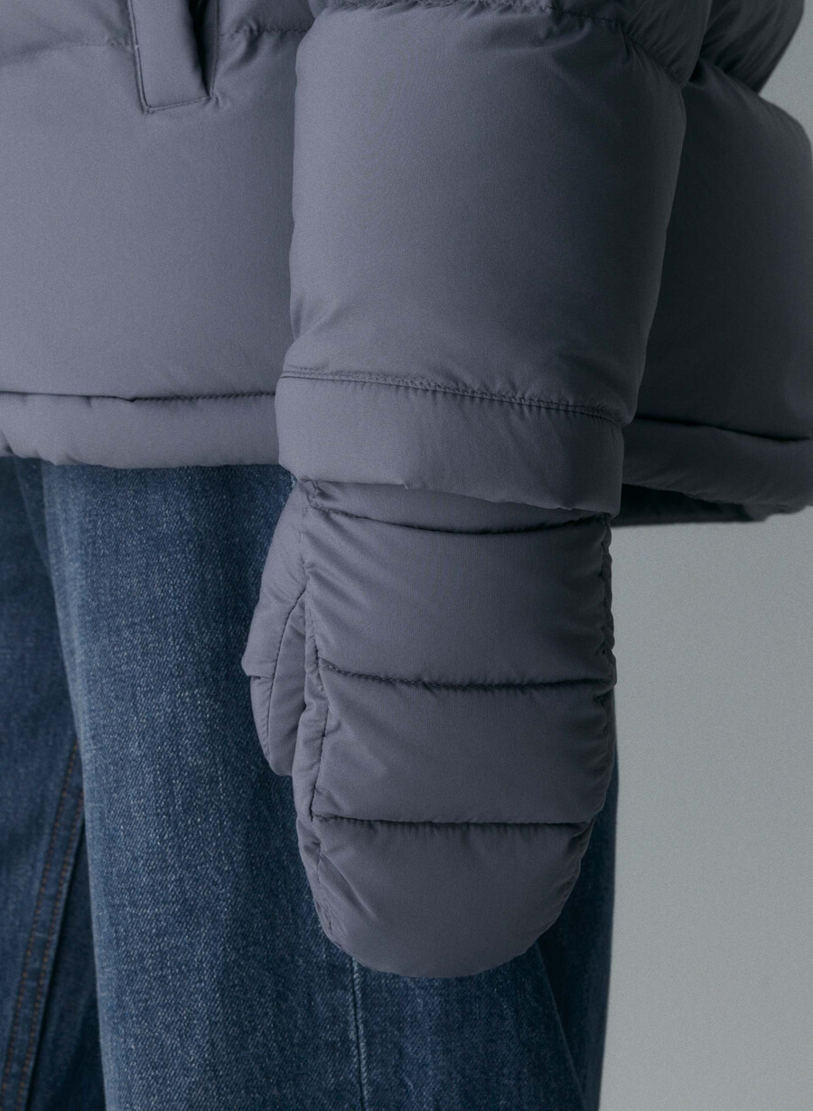 the super puff fäustling - climatte vintage navy