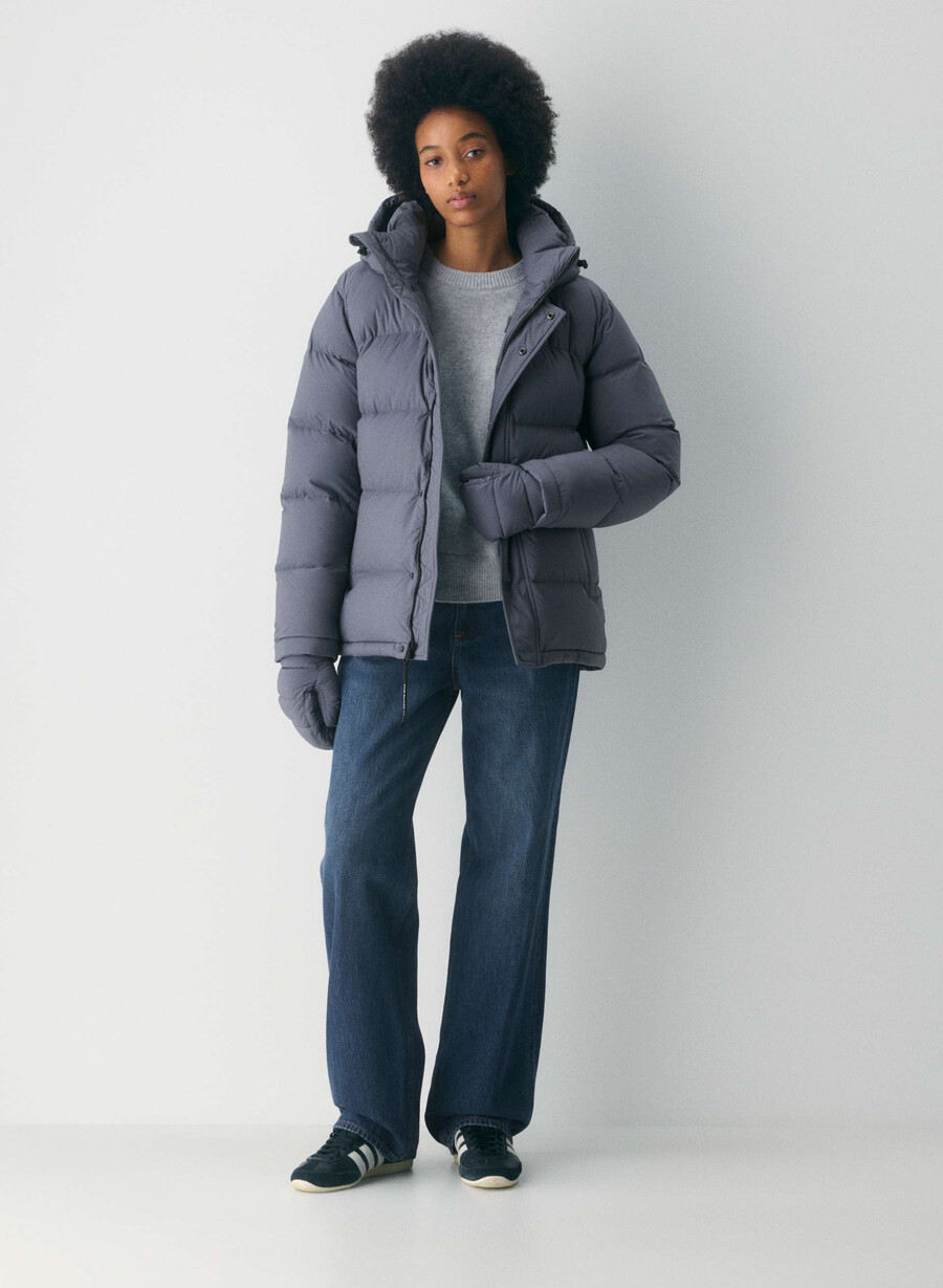 the super puff fäustling - climatte vintage navy