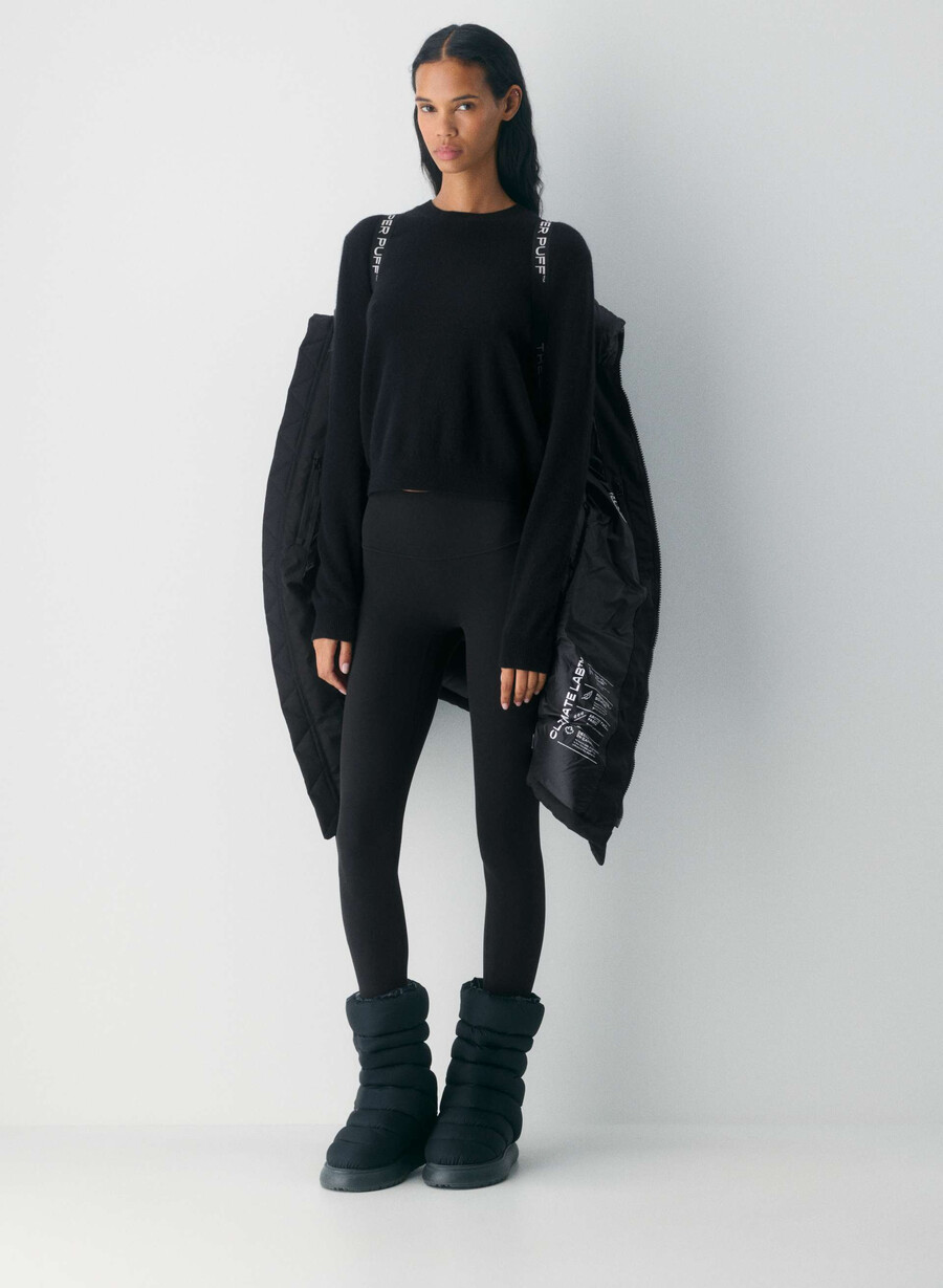 super arctic parka mid - arctic twill schwarz